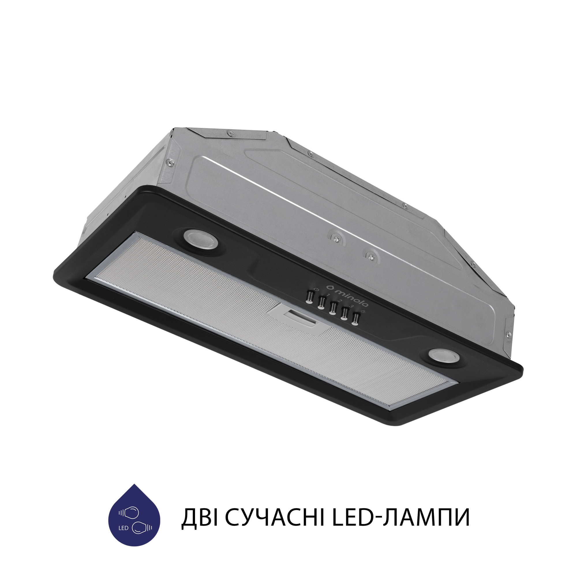 Вытяжка полновстраиваемая MINOLA HBI 5202 BL 700 LED - фото 4