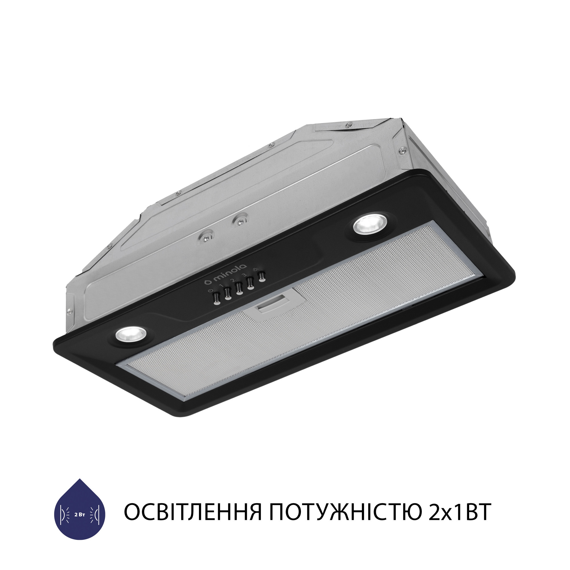 Вытяжка полновстраиваемая MINOLA HBI 5202 BL 700 LED - фото 5