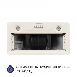 Вытяжка полновстраиваемая MINOLA HBI 5202 IV 700 LED