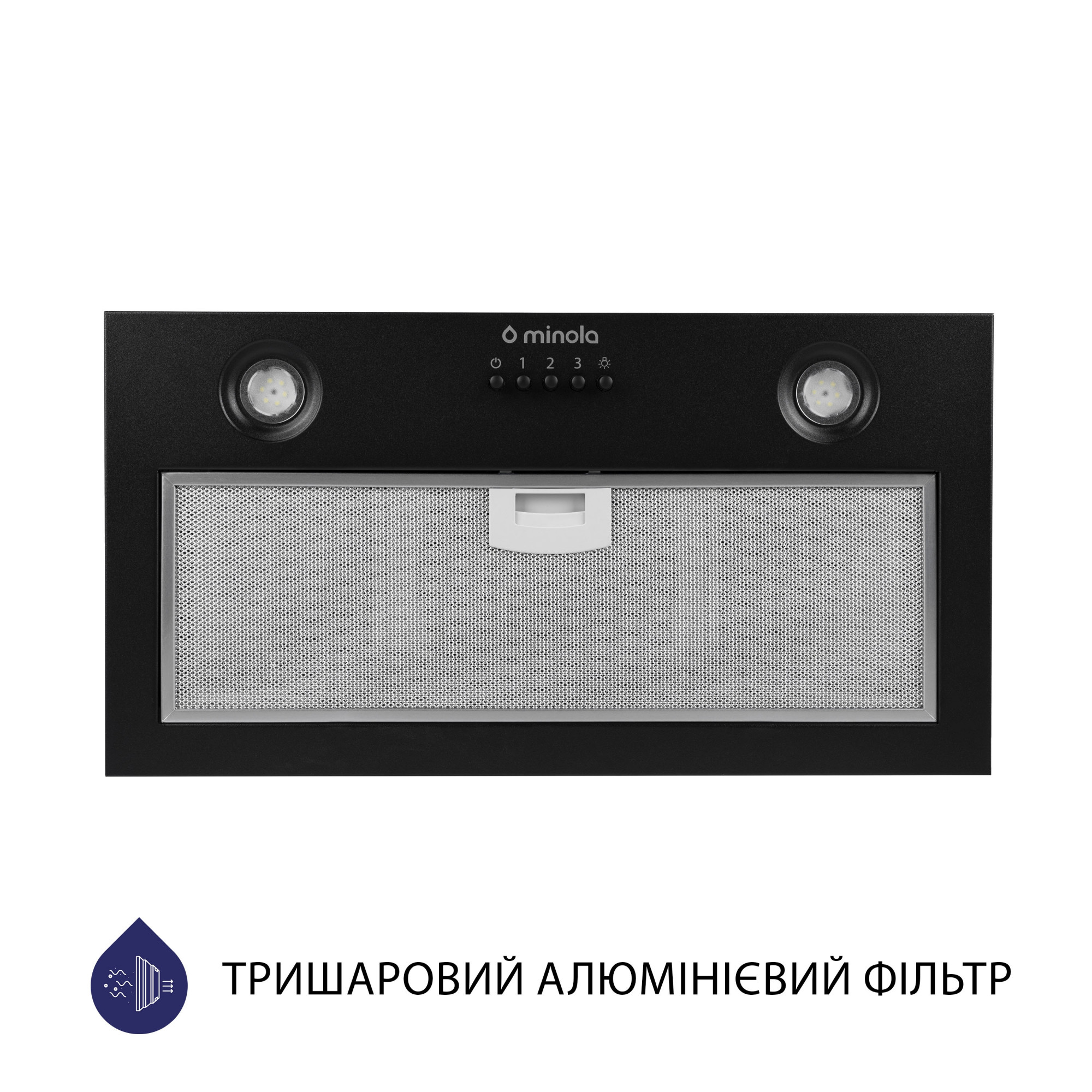 Вытяжка полновстраиваемая MINOLA HBI 5204 BL 700 LED - фото 2