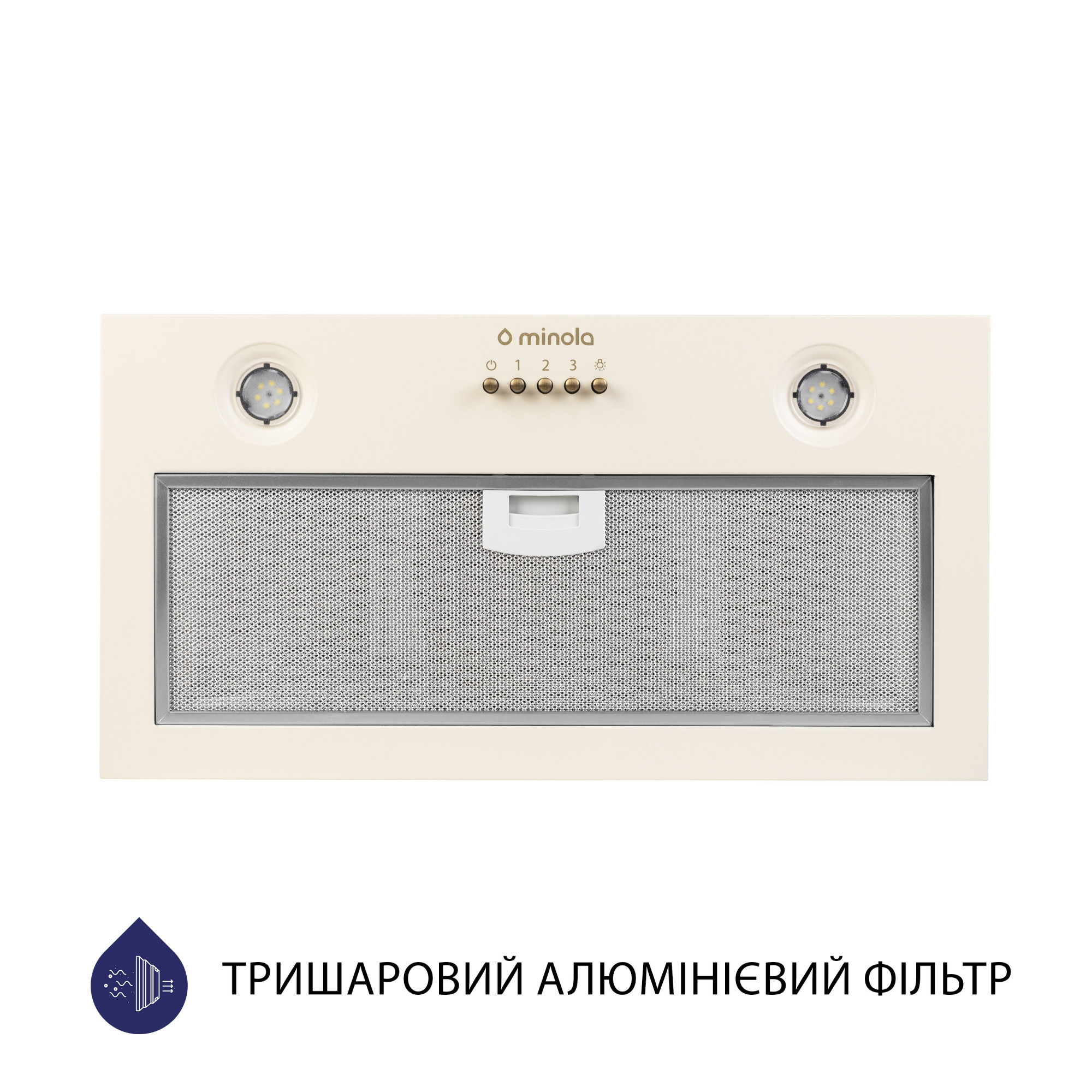 Вытяжка полновстраиваемая MINOLA HBI 5204 IV 700 LED - фото 2