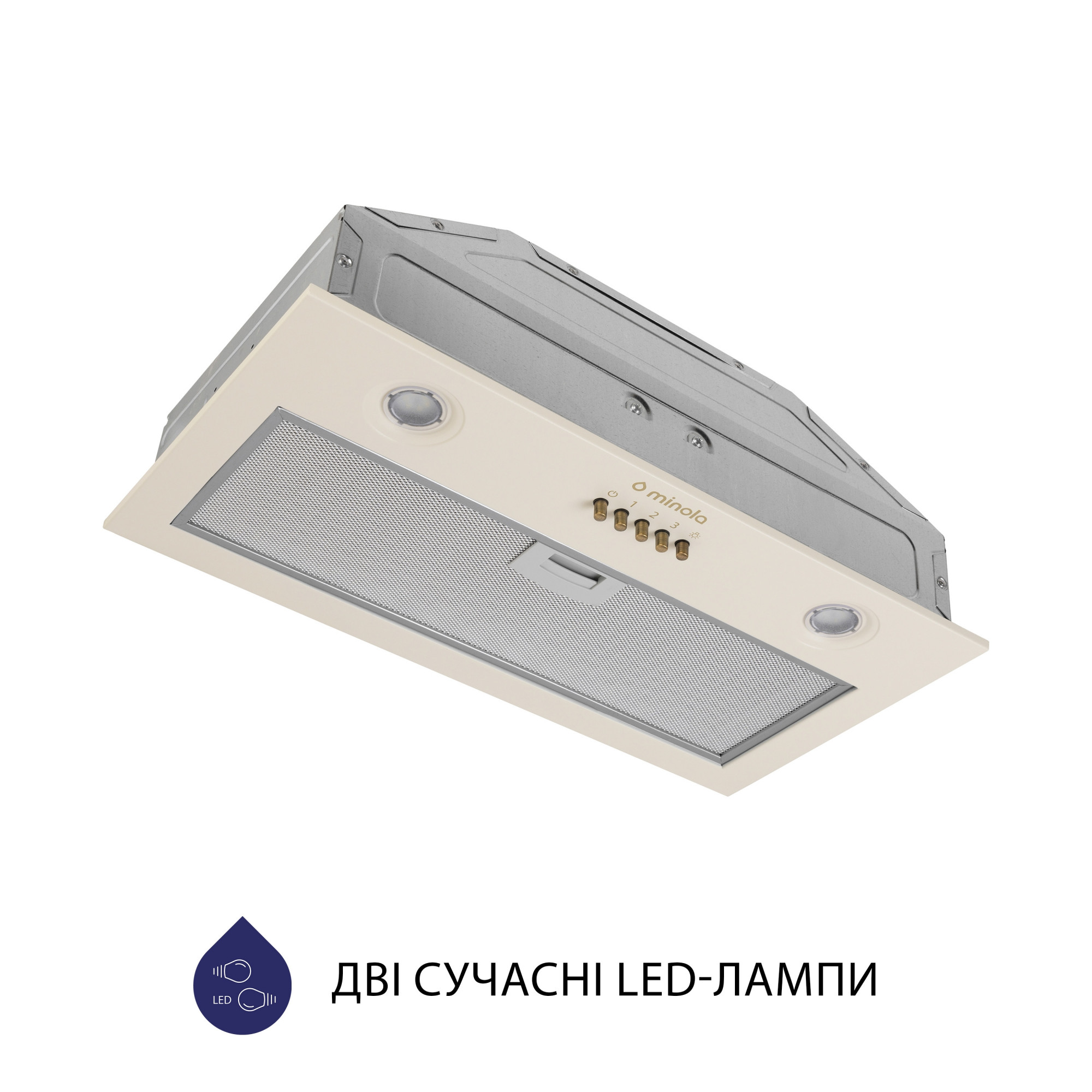 Вытяжка полновстраиваемая MINOLA HBI 5204 IV 700 LED - фото 4