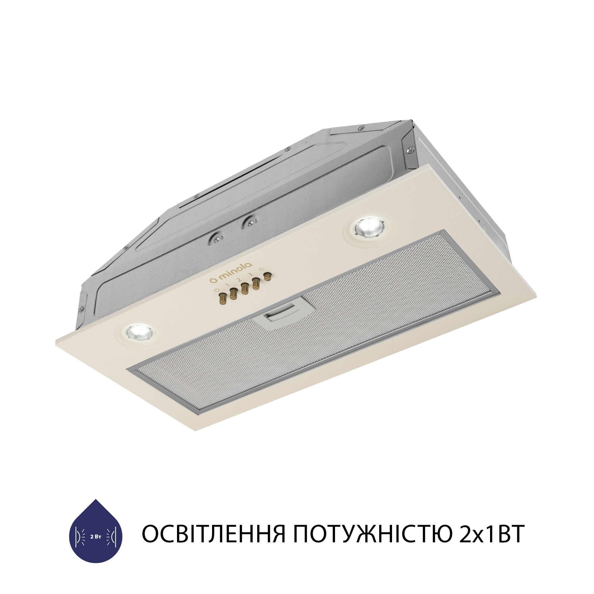Вытяжка полновстраиваемая MINOLA HBI 5204 IV 700 LED - фото 5
