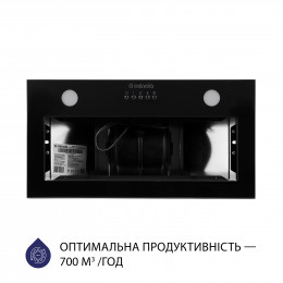 Вытяжка полновстраиваемая MINOLA HBI 5262 BL GLASS 700 LED