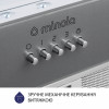 Витяжка повновбудована MINOLA HBI 5262 GR GLASS 700 LED (Польща)- № 6