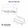Вытяжка полновстраиваемая MINOLA HBI 5327 IV 800 LED (Польша)- № 10