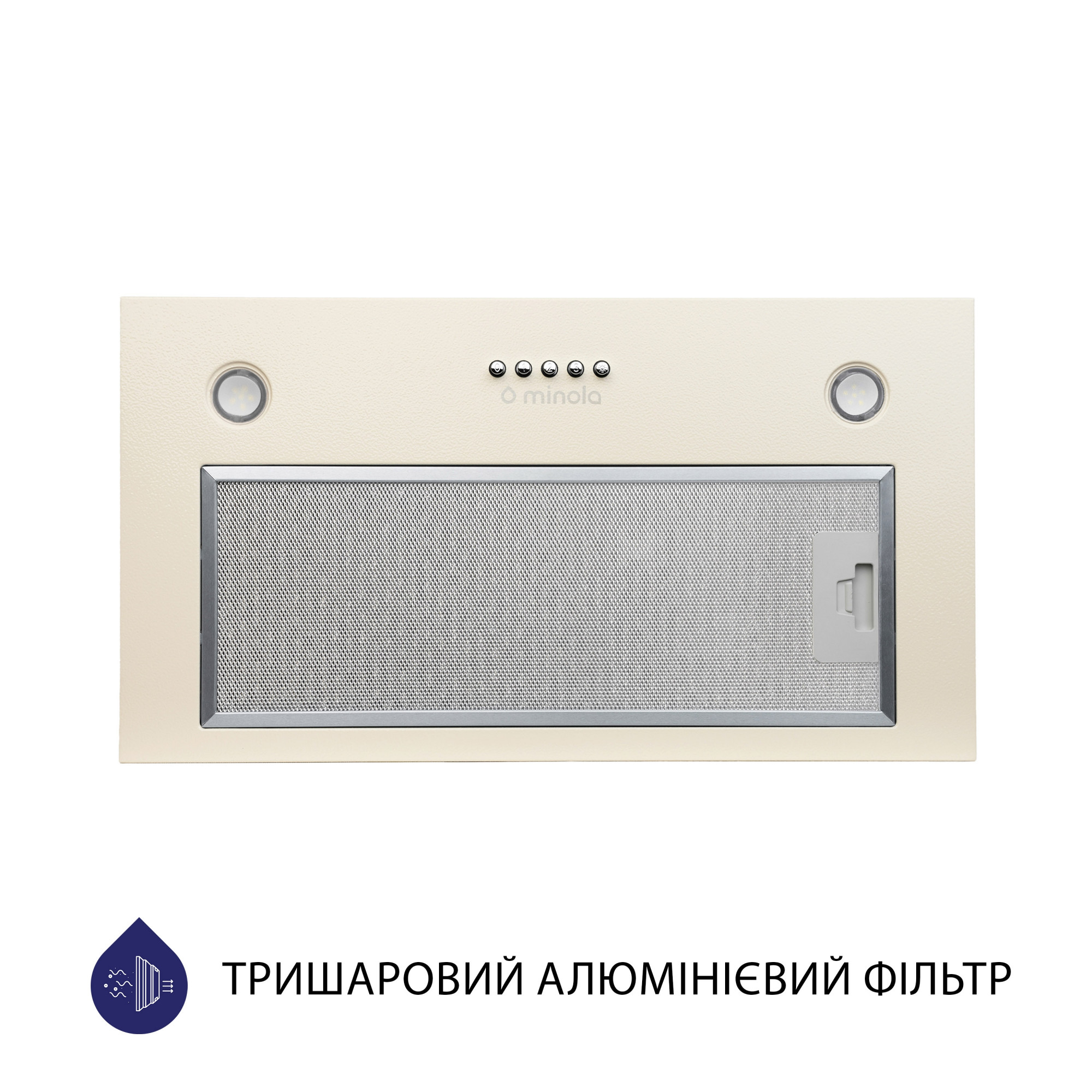 Вытяжка полновстраиваемая MINOLA HBI 5627 IV 1000 LED - фото 2