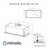 Витяжка повновбудована MINOLA HBI 6473 BL GLASS 800 LED Line (Польща)- № 19