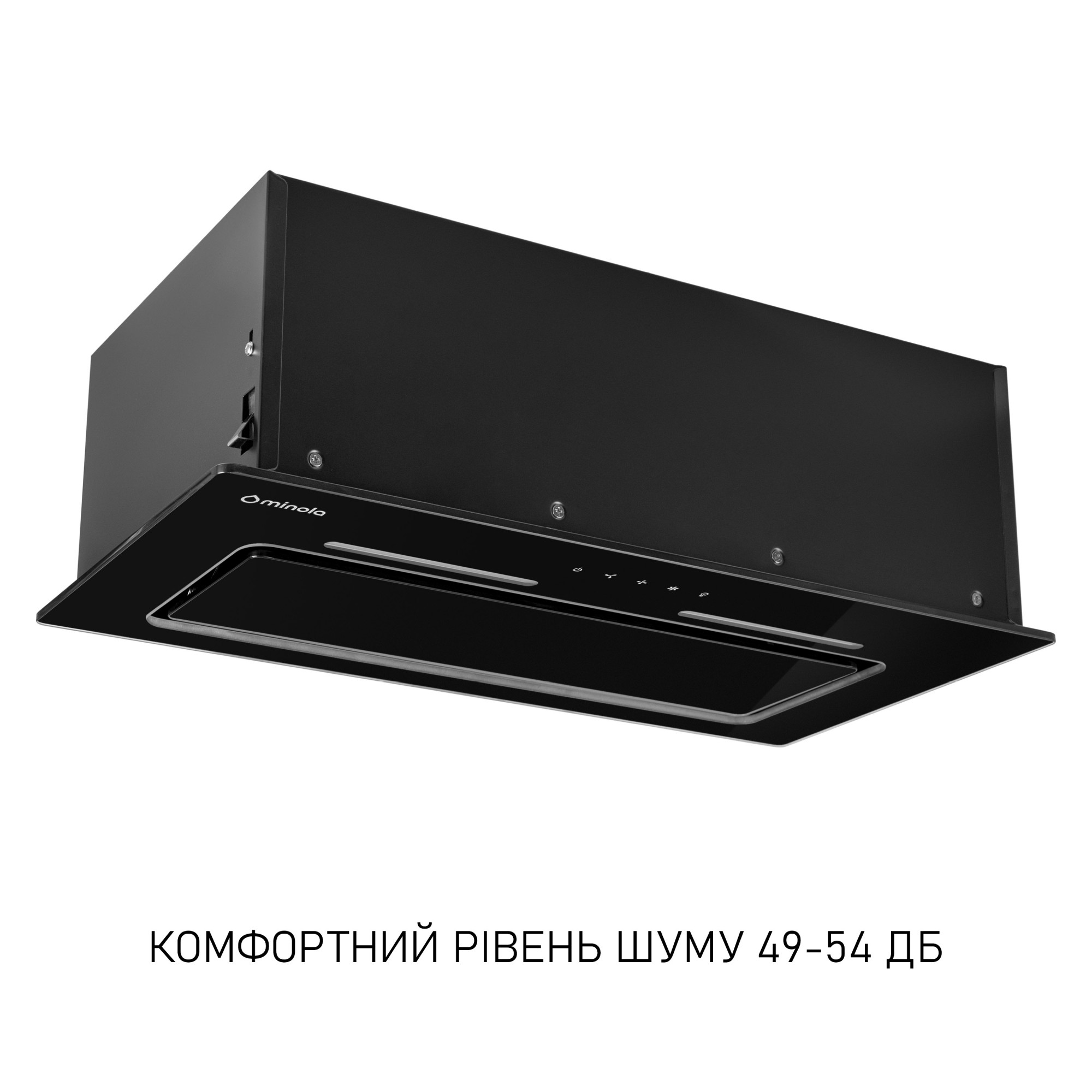 Витяжка повновбудована MINOLA HBI 6473 BL GLASS 800 LED Line - фото 6