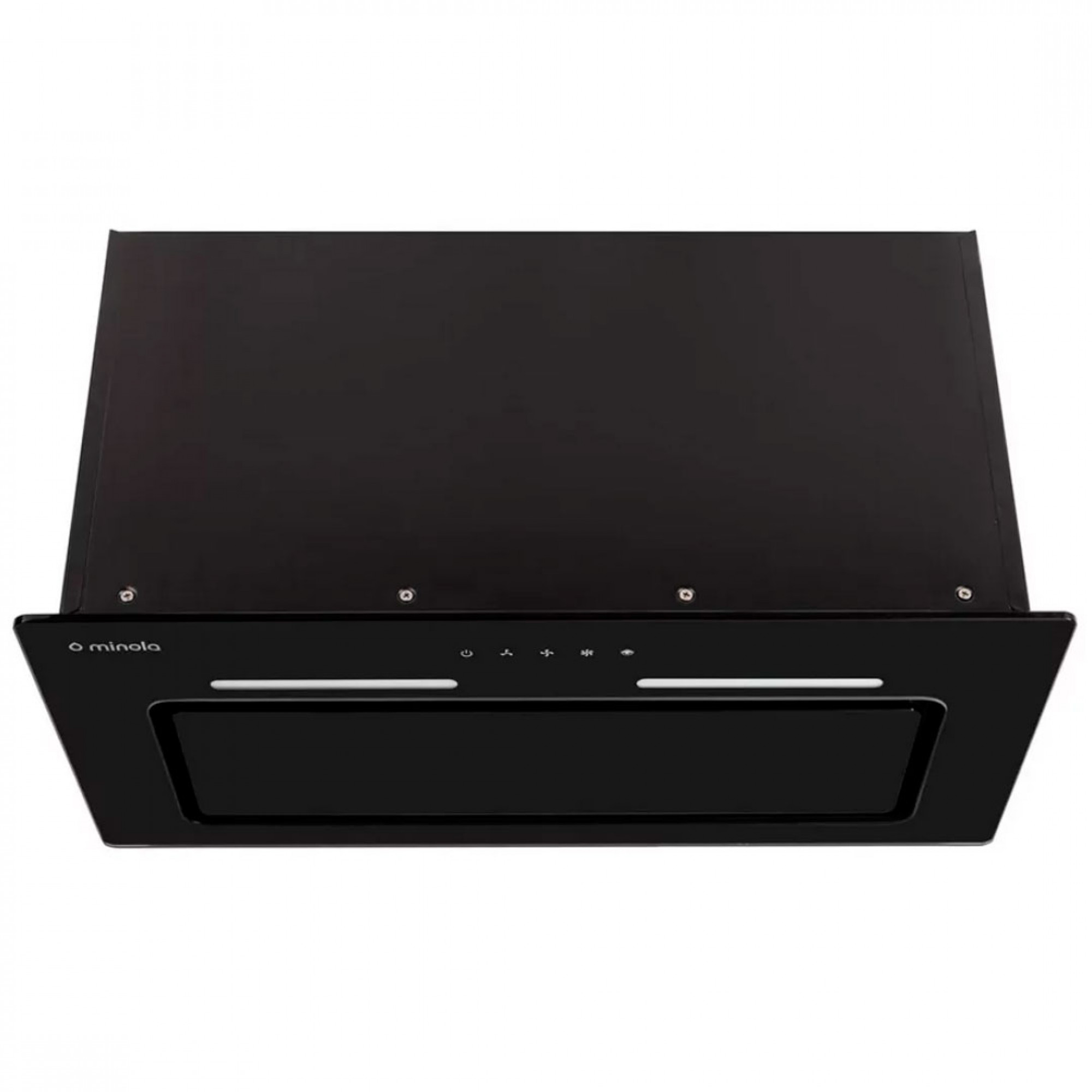 Вытяжка полновстраиваемая MINOLA HBI 6673 BL GLASS 1000 LED Line (Цвет Черный), Атикул 5902767905725 | Акция купить на AQUILA.UA - фото 1
