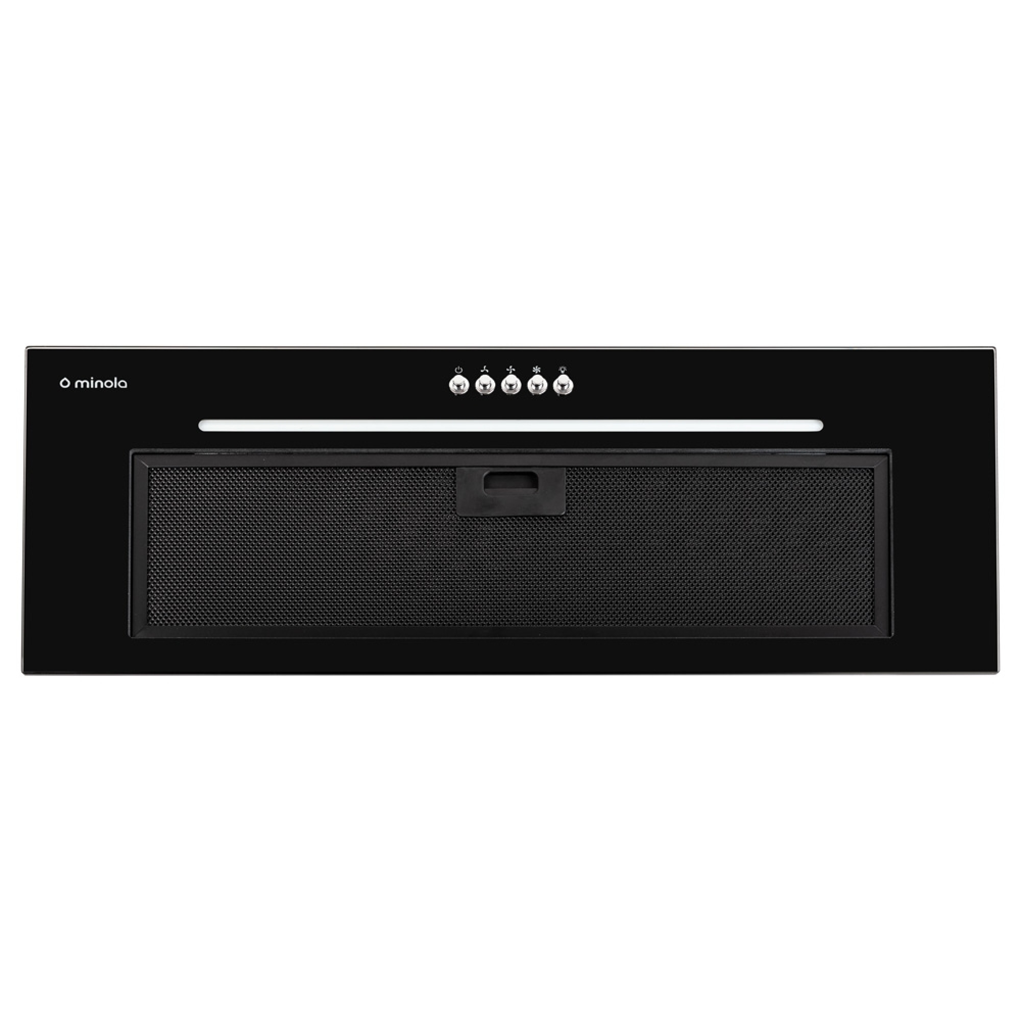 Вытяжка полновстраиваемая MINOLA HBI 7664 BL GLASS 1000 LED Line - фото 5