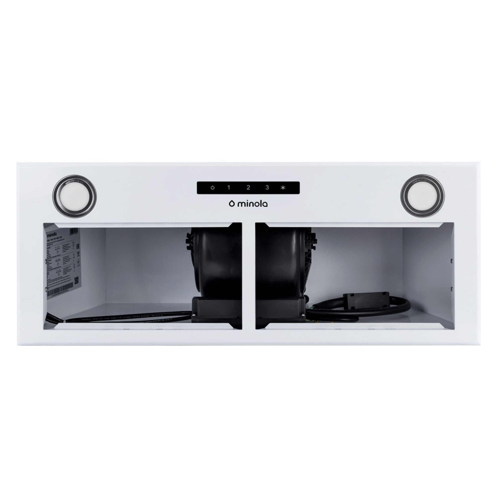 Вытяжка полновстраиваемая MINOLA HBS 7652 WH 1000 LED - фото 5