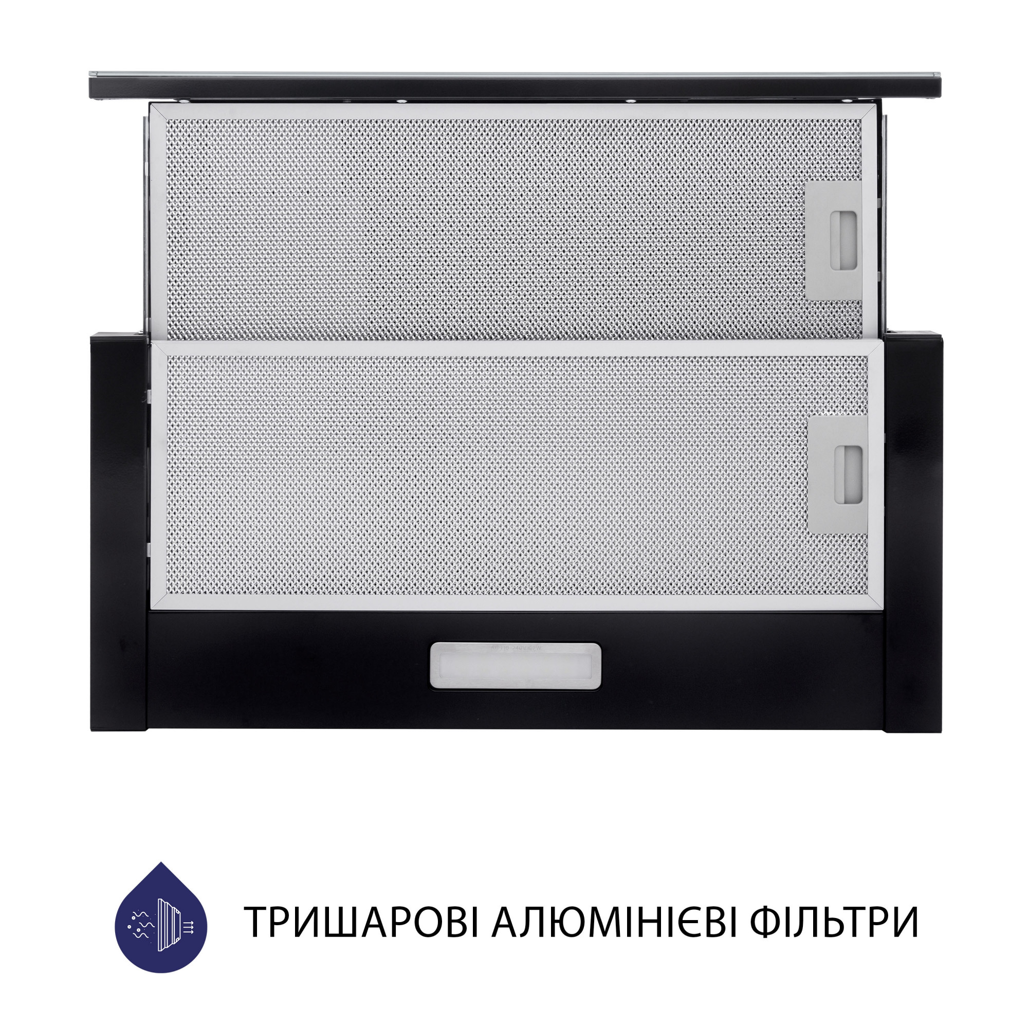 Витяжка телескопічна Minola HTLS 6234 BL 700 LED GLASS - фото 3