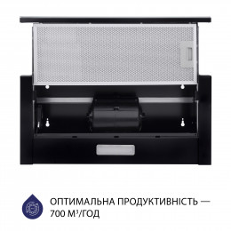 Вытяжка телескопическая MINOLA HTLS 6234 BL 700 LED GLASS
