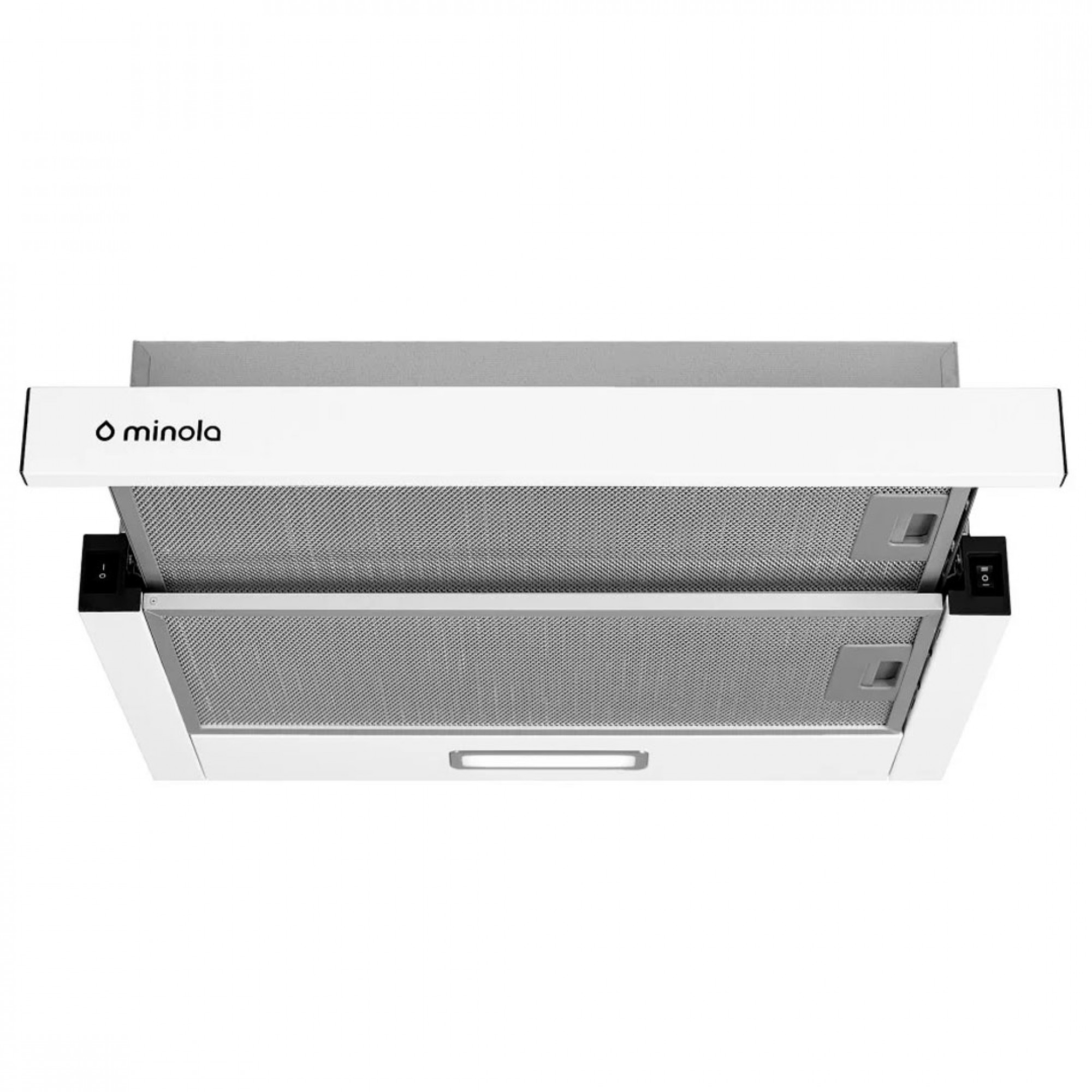 Вытяжка телескопическая MINOLA HTL 514 WH LED (Цвет Белый), Атикул 5902767909099 |  купить на AQUILA.UA - фото 1