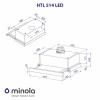 Вытяжка телескопическая MINOLA HTL 514 WH LED (Польша)- № 10