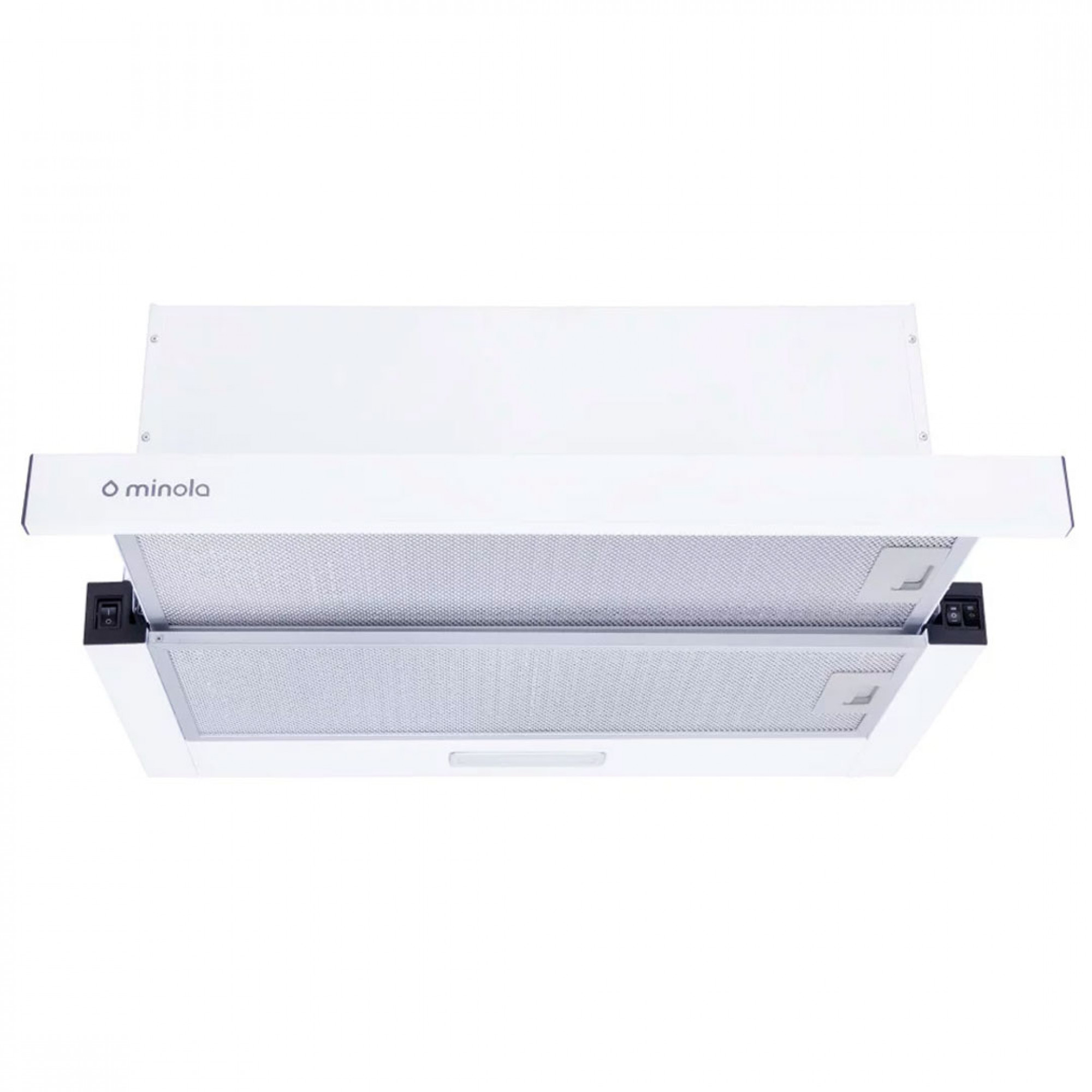Вытяжка телескопическая MINOLA HTL 5714 WH 1100 LED (Цвет Белый) - фото 1 Вытяжка телескопическая MINOLA HTL 5714 WH 1100 LED (Цвет Белый), Атикул 5902767907842 | купить на AQUILA.UA - фото 1