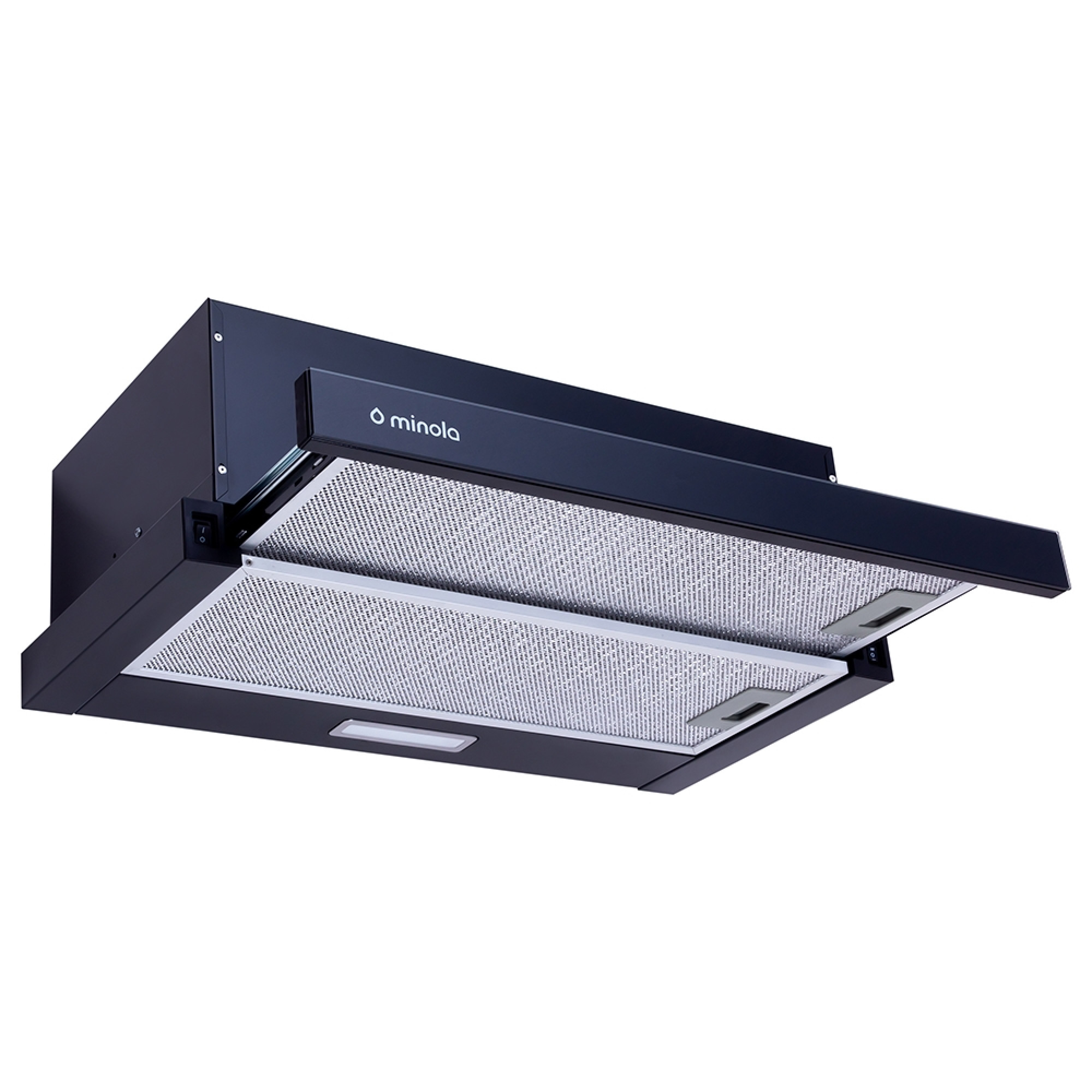 Витяжка телескопічна MINOLA HTL 6234 BL 700 LED GLASS - фото 2