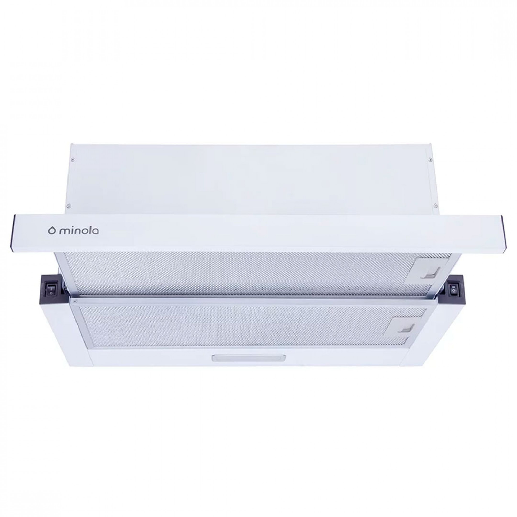 Вытяжка телескопическая MINOLA HTL 6414 WH 800 LED (Цвет Белый), Атикул 5902767904797 | Акция купить на AQUILA.UA - фото 1