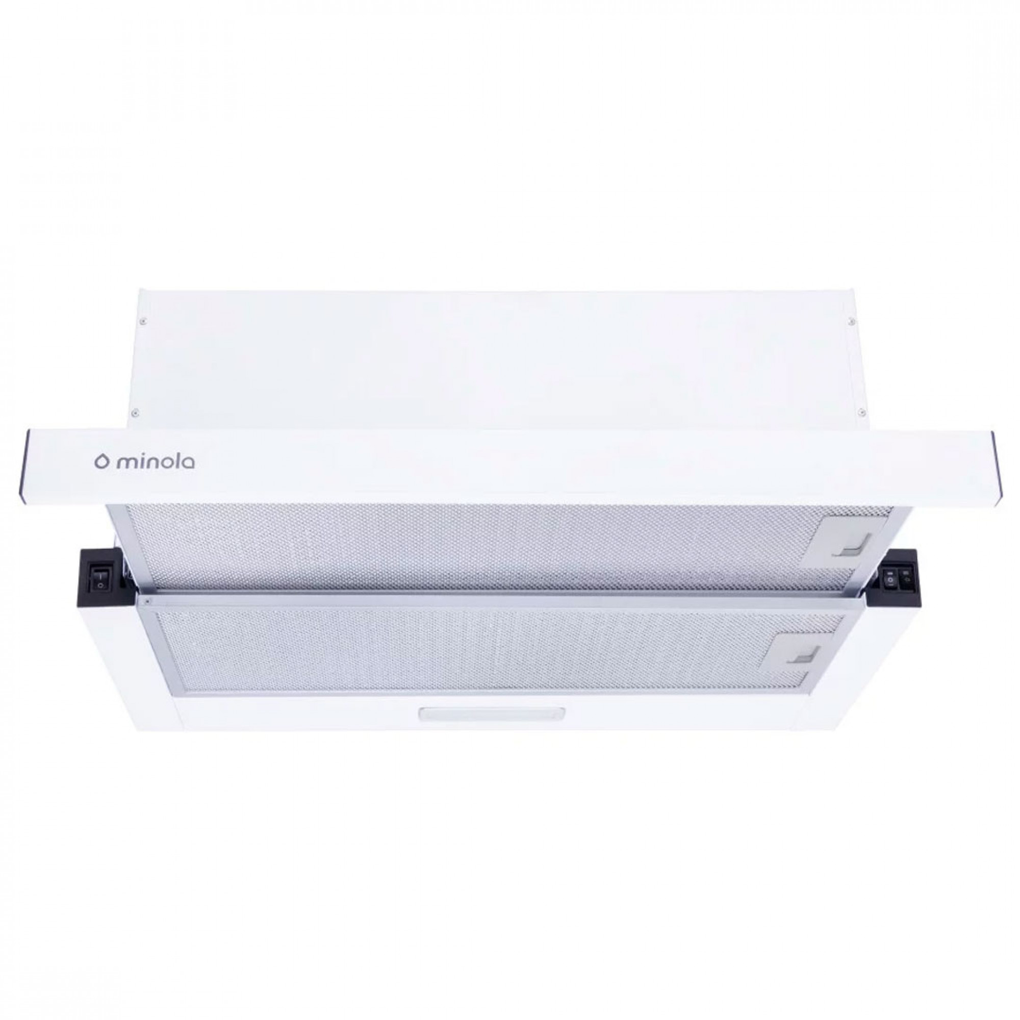 Вытяжка телескопическая MINOLA HTL 6614 WH 1000 LED (Цвет Белый), Атикул 5902767903820 |  купить на AQUILA.UA - фото 1