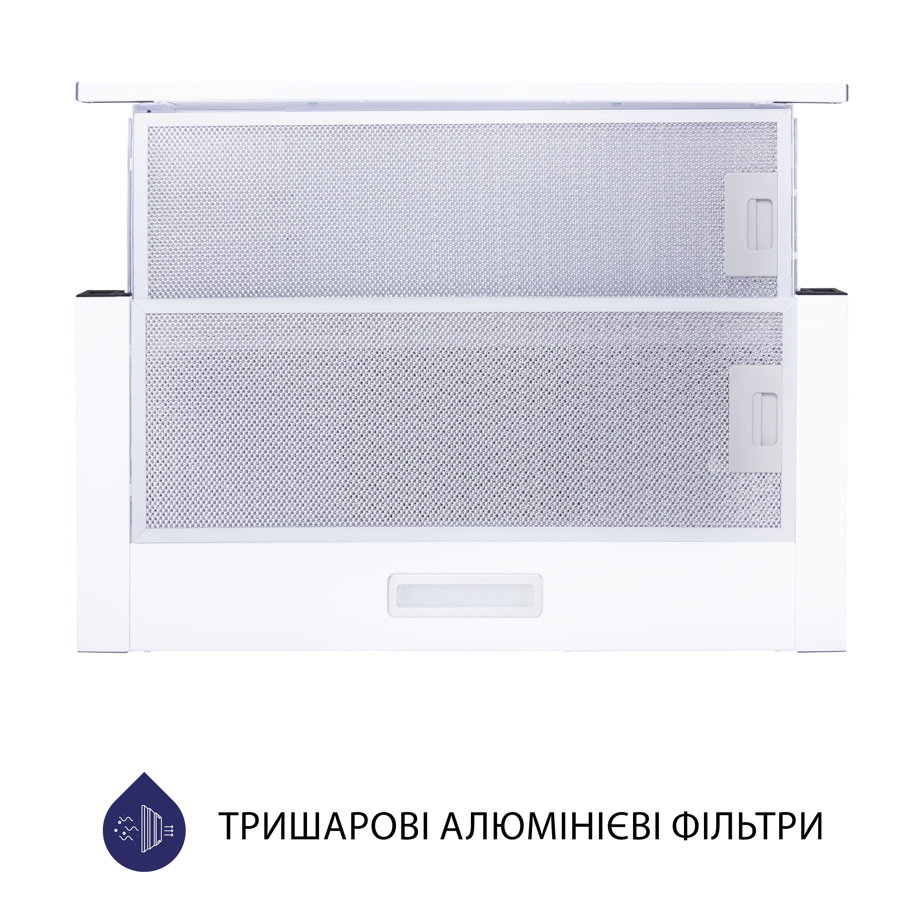 Витяжка телескопічна Minola HTL 6614 WH 1000 LED - фото 2