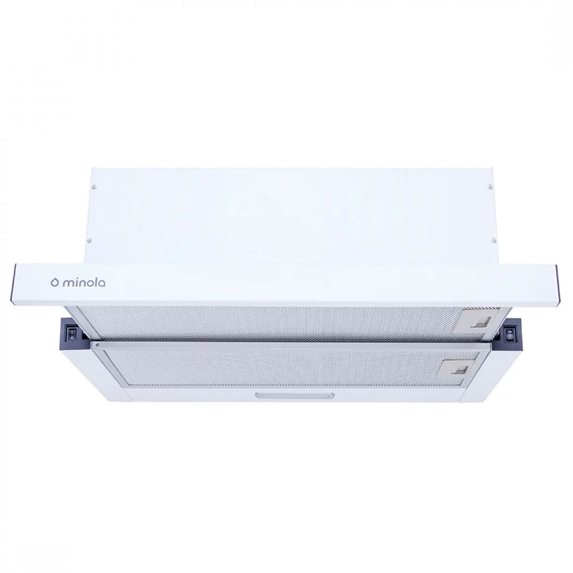 Вытяжка телескопическая MINOLA HTL 6814 WH 1200 LED (Цвет Белый), Атикул 5902767903851 | Акция купить на AQUILA.UA - фото 1