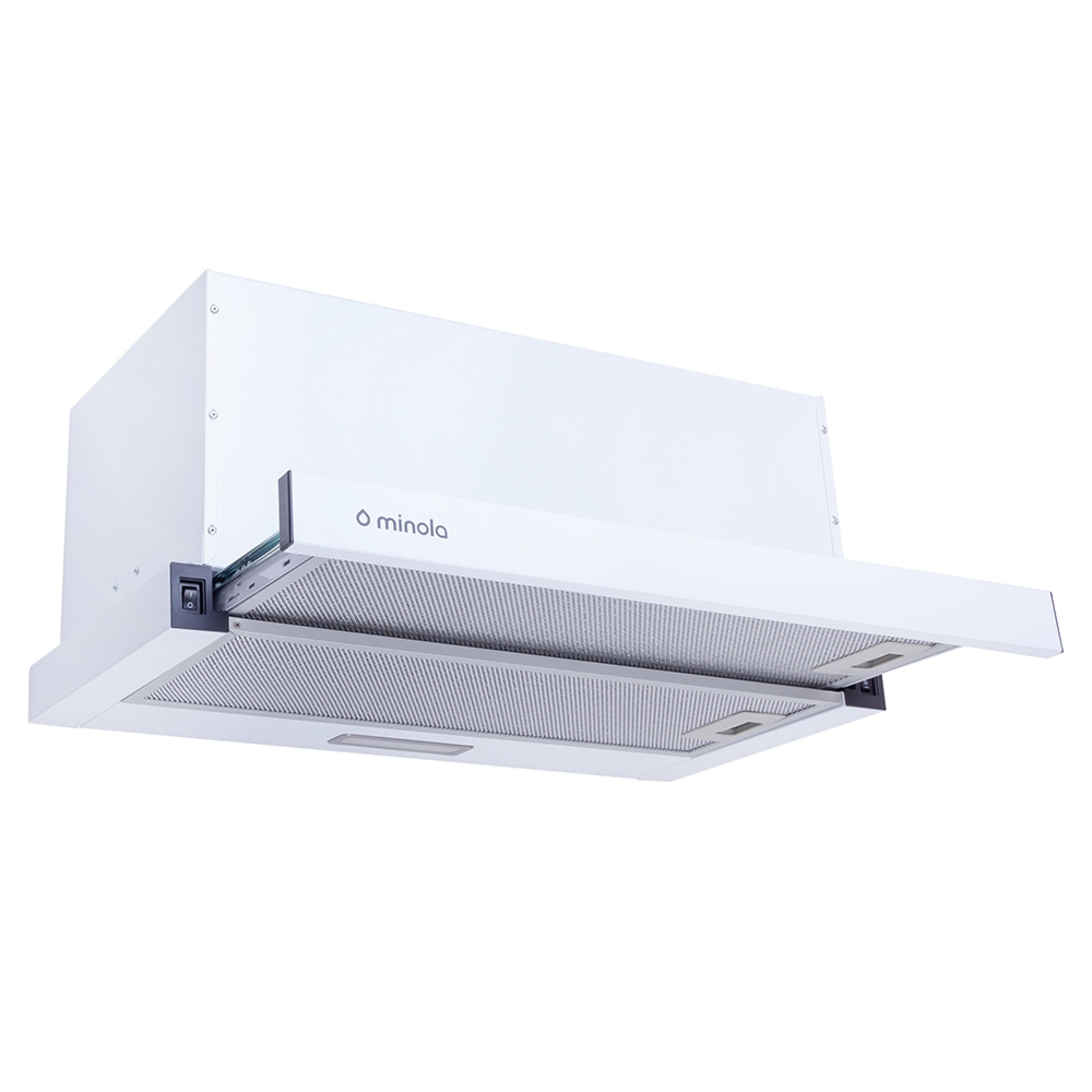 Вытяжка телескопическая MINOLA HTL 6814 WH 1200 LED - фото 2