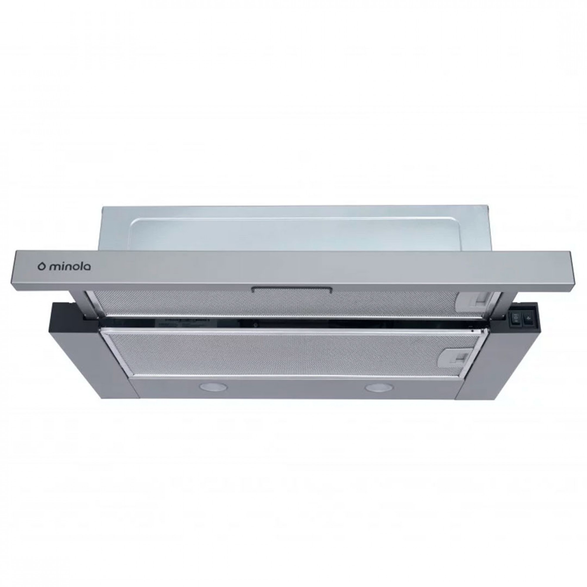 Вытяжка телескопическая MINOLA MTL 6212 GR 700 LED (Цвет Серый), Атикул 5902767906852 | Акция купить на AQUILA.UA - фото 1