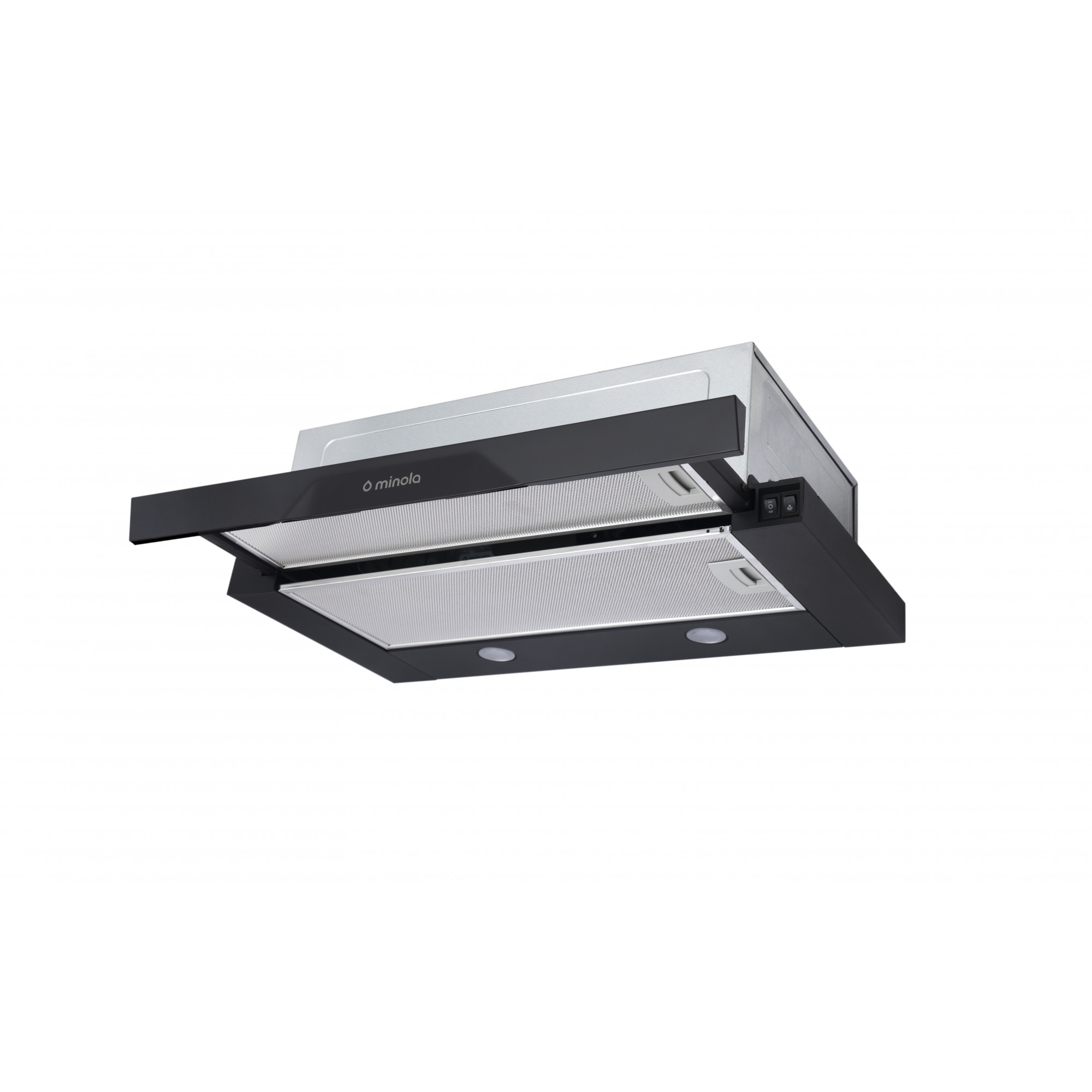 Вытяжка телескопическая MINOLA MTL 6222 BL 700 LED (Цвет Черный) - фото 2 Вытяжка телескопическая MINOLA MTL 6222 BL 700 LED - фото 2