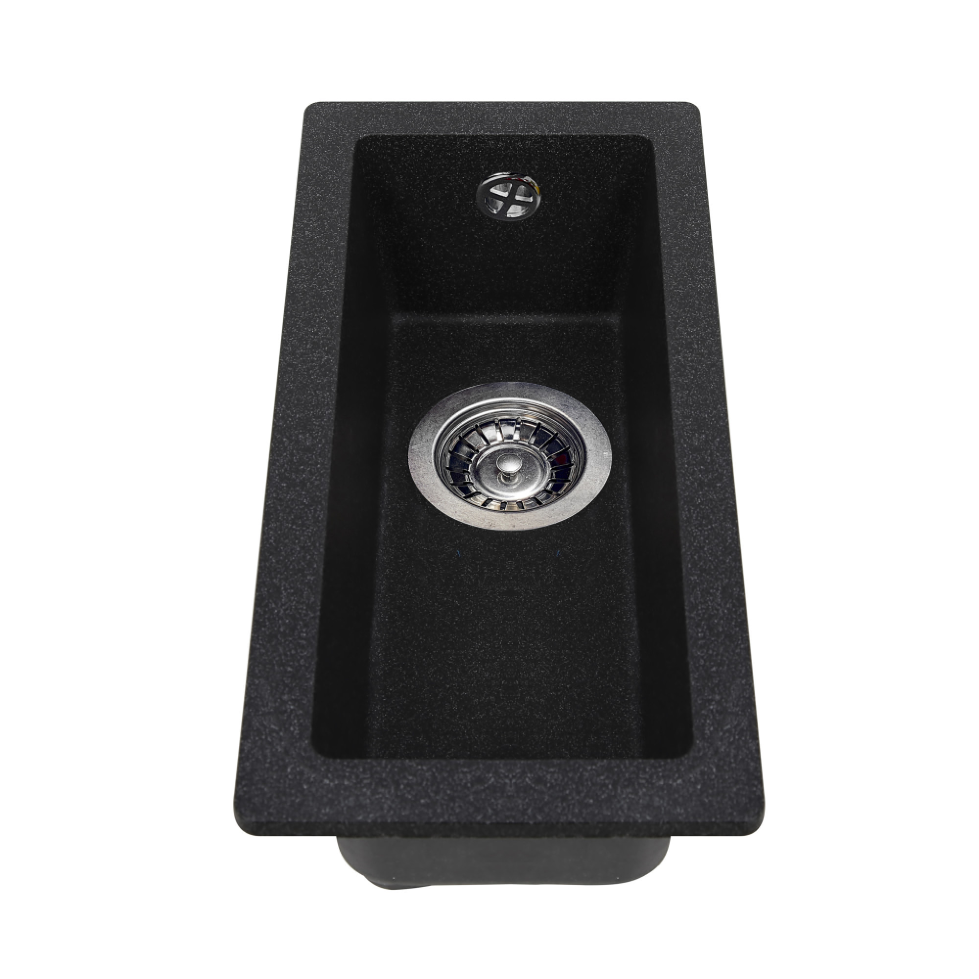 Мойка гранитная кухонная PERFELLI ESTO PGE 10-22 BLACK - фото 2