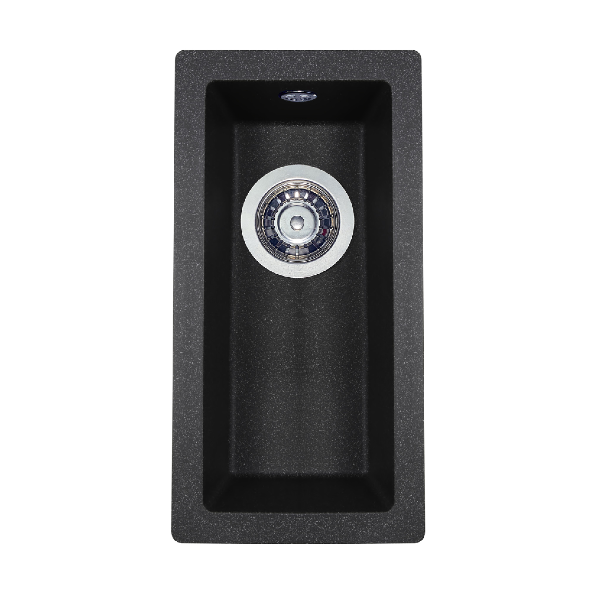 Мойка гранитная кухонная PERFELLI ESTO PGE 10-22 BLACK (Цвет Черный), Атикул 5902767151344 |  купить на AQUILA.UA - фото 1