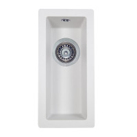 Мийка кухонна гранітна Perfelli ESTO PGE 10-22 WHITE