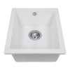 Мойка кухонная гранитная PERFELLI ESTO PGE 10-38 WHITE (Италия)- № 2