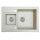 Мийка кухонна гранітна Perfelli GRANZE PGG 506-67 LIGHT BEIGE