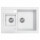 Мийка кухонна гранітна Perfelli GRANZE PGG 506-67 WHITE