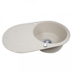 Мойка кухонная гранитная Perfelli ORVIETTO OGO 114-78 LIGHT BEIGE