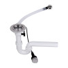 Мойка кухонная гранитная PERFELLI RIVIERA PGR 114-86 WHITE (Италия)- № 4