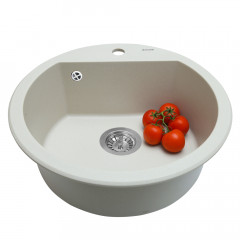 Мойка кухонная гранитная Perfelli SONNO RGS 105-51 LIGHT BEIGE