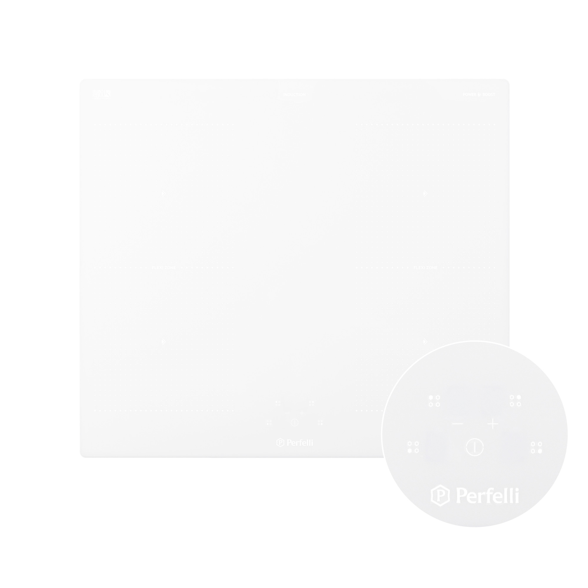 Поверхня індукційна Perfelli HI 684 WH - фото 6