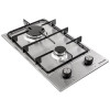 Поверхность газовая Domino на металле PERFELLI HGM 31414 I (Цвет Нержавеющая сталь) - № 3 Поверхность газовая Domino на металле PERFELLI HGM 31414 I (Италия)- № 3