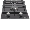 Поверхность газовая Domino на стекле PERFELLI HGG 31424 BL (Цвет Черный) - № 5 Поверхность газовая Domino на стекле PERFELLI HGG 31424 BL (Италия)- № 5