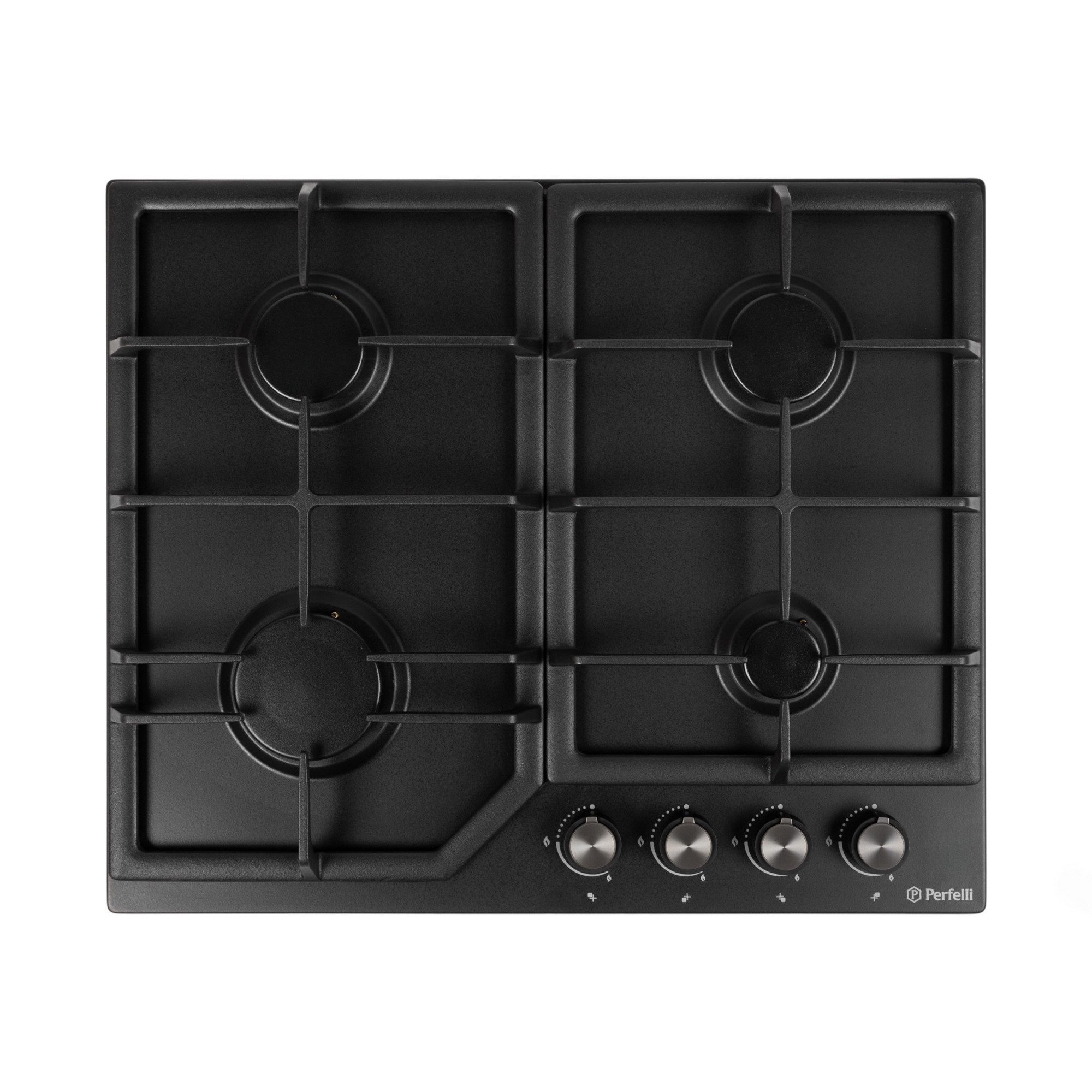 Поверхность газовая на металле PERFELLI HGM 61424 BL (Цвет Черный), Атикул 5902767159159 |  купить на AQUILA.UA - фото 1