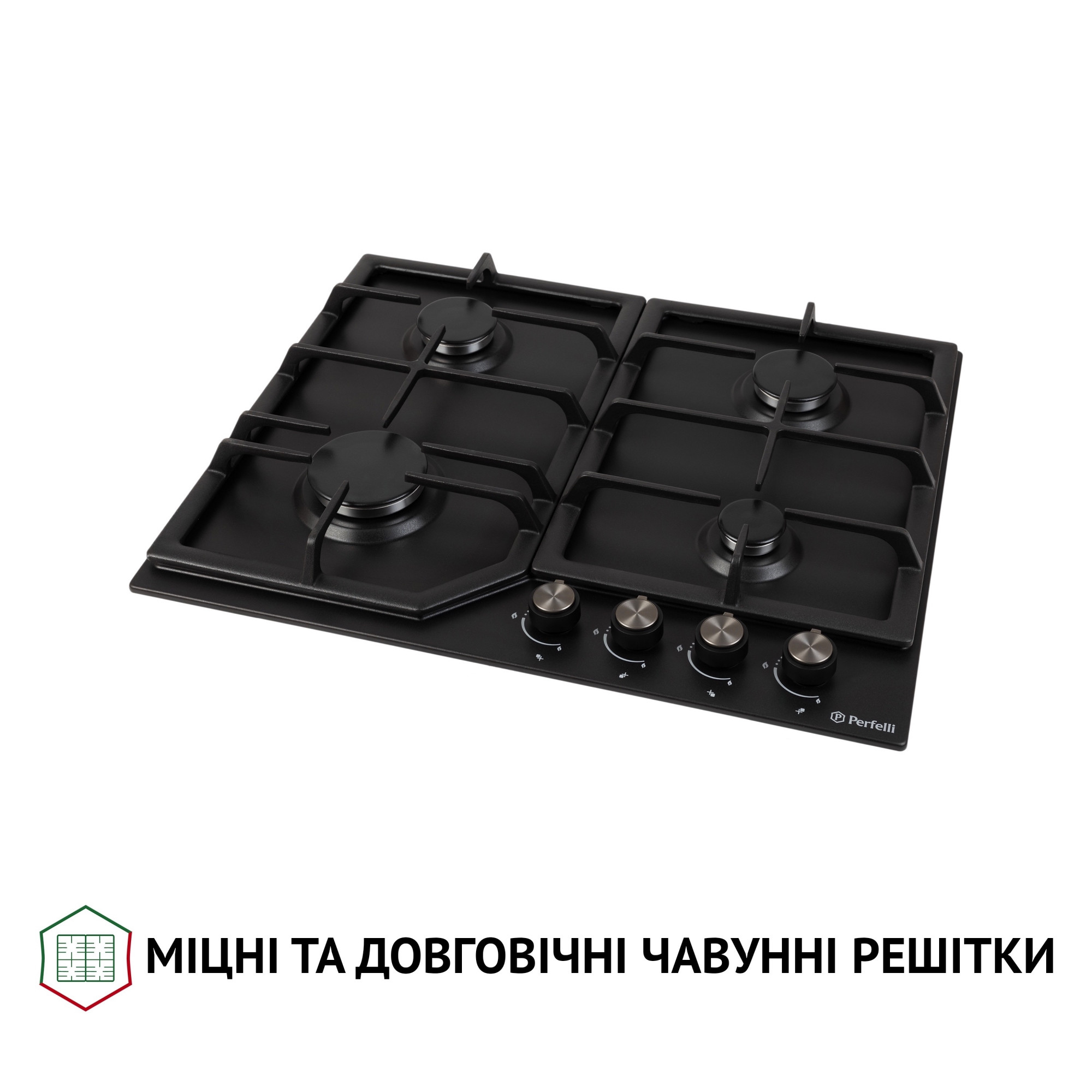 Поверхность газовая на металле PERFELLI HGM 61424 BL - фото 4