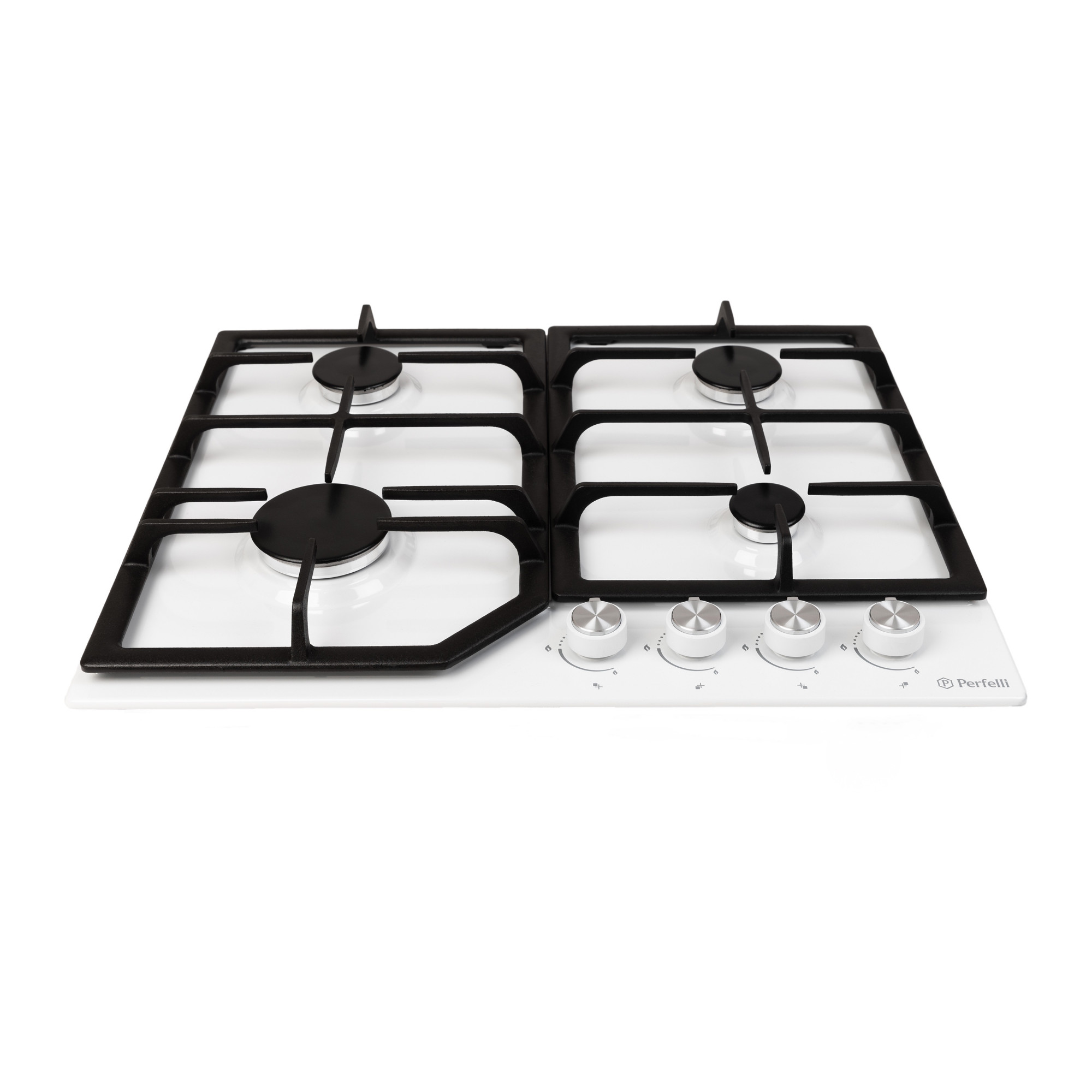 Поверхность газовая на металле PERFELLI HGM 61424 WH (Цвет Белый) - фото 2 Поверхность газовая на металле PERFELLI HGM 61424 WH - фото 2