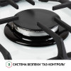 Поверхня газова на склі Perfelli HGG 61424 WH (Італія)- № 6