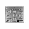 Поверхня газова на склі Perfelli HGG 61424 WH (Італія)- № 9
