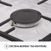 Варильна поверхня на металі Perfelli HGM 61427 WH (Італія)- № 5