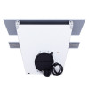 Вытяжка декоративная наклонная PERFELLI DNS 5252 D 700 WH LED (Италия)- № 6