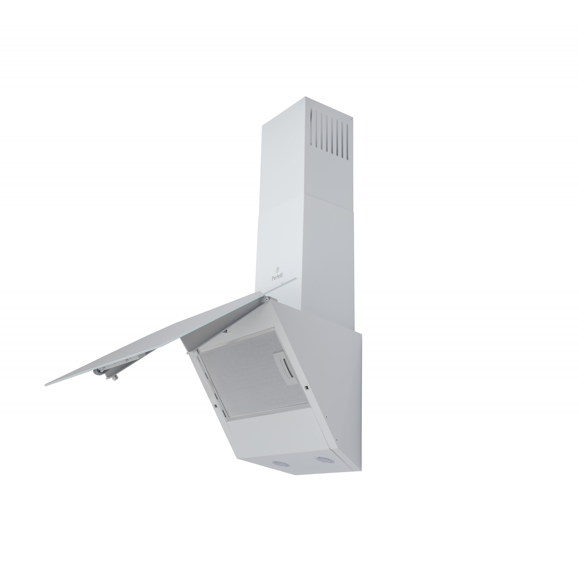 Вытяжка декоративная наклонная PERFELLI DNS 5272 D 700 WH LED - фото 6
