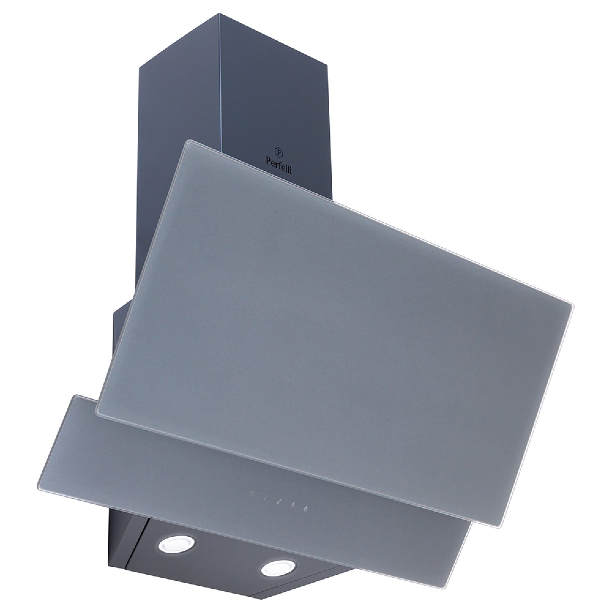 Вытяжка декоративная наклонная PERFELLI DNS 6252 D 700 SG LED - фото 3